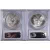 Image 2 : 2003 & 2004 AMERICAN SILVER EAGLES, PCGS MS-69