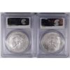 Image 2 : 2005 & 2006 AMERICAN SILVER EAGLES, PCGS MS-69