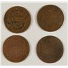 Image 1 : (4) TWO CENT PCS (68, 69, 70, 71)