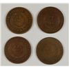 Image 2 : (4) TWO CENT PCS (68, 69, 70, 71)