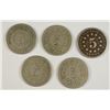 Image 2 : (5) SHIELD NICKELS (66, 67, 68, 73, 74)