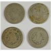 Image 2 : (4) V-NICKELS (83 N/C, 01, 02, 11)