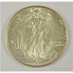 1942 WALKING LIBERTY HALF DOLLAR CH BU