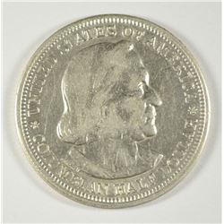 1893 COLUMBAIN EXPO COMMEN HALF DOLLAR AU/BU
