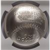 Image 3 : 2014 BASEBALL HALL OF FAME COMMEM SILVER DOLLAR NGC MS-70  HONUS WAGNER LABEL