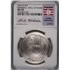 Image 1 : 2014 BASEBALL HALL OF FAME COMMEM SILVER DOLLAR NGC MS-70 CHRISTY MATHEWSON