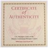 Image 4 : ( 3 ) PROOF 1995 OLYMPIC COINS: BASKET BALL HALF, BLIND RUNNER & GYMNAST DOLLARS
