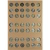 Image 10 : LARGE COLLECTION OF DIMES IN DANSCO ALBUM. 1892-2005 (251 COINS TOTAL)