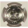 Image 3 : 1946-S WASHINGTON QUARTER MINT ERROR, NGC MS-65 CURVED CLIP, NICE!!