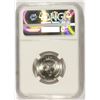 Image 4 : 1946-S WASHINGTON QUARTER MINT ERROR, NGC MS-65 CURVED CLIP, NICE!!