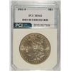 Image 1 : 1881-S MORGAN SILVER DOLLAR, PCI MS-65 GEM  WHITE!