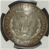 Image 3 : 1887 MORGAN SILVER DOLLAR, NGC MS-65 GEM !!