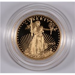 2015 $5.00 PROOF GOLD EAGLE IN ORIG BOX/COA LIMITED EDITION, SCARCE!!