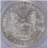 Image 3 : 2005 AMERICAN SILVER EAGLE, PCGS MS-70 RARE LISTS IN PCGS PRICE GUIDE AT $700.00
