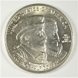 1924 HUEGUENOT COMMEN HALF DOLLAR AU
