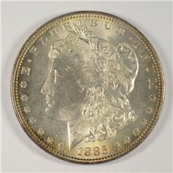 1885 MORGAN DOLLAR MS-63 (AWESOME TONING)