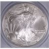 Image 2 : 2001 SILVER AMERICAN EAGLE PCGS GEM UNC (WORLD TRADE CENTER) GROUND RECOVERY ZON