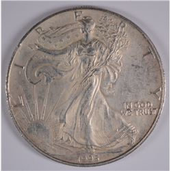 1995 SILVER AMERICAN EAGLE (NOT VERY NICE)