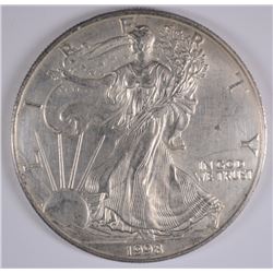 1998 SILVER AMERICAN EAGLE (NOT VERY NICE)