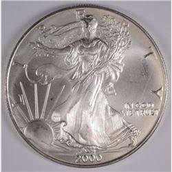 2000 SILVER AMERICAN EAGLE (NOT VERY NICE)