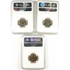 Image 2 : LOT OF (3) PROOF JEFFERSON NICKELS: 1956 NGC PF-67, 59 NGC PF-67 & 61 NGC PF-66