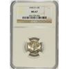Image 1 : 1945-D MERCURY DIME, NGC MS-67