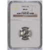Image 1 : 1953-S ROOSEVELT DIME, NGC MS-67