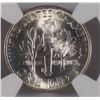 Image 3 : 1953-S ROOSEVELT DIME, NGC MS-67
