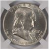 Image 2 : 1957-D FRANKLIN HALF DOLLAR, NGC MS-64 FBL