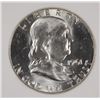 Image 2 : 1961-D FRANKLKIN HALF DOLLAR, PCI MS-65 FBL  TRENDS FOR $600.00