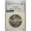 Image 1 : 1885 MORGAN SILVER DOLLAR, PCI MS-66  WHITE!