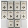 Image 1 : LOT OF ( 10 ) 1956 ROOSEVELT DIMES, NGC MS-66