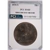 Image 1 : 1876-S TRADE DOLLAR, PCI MS-63 COLOR
