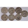 Image 2 : (7) BARBER DIMES (07, 10, 11, 12, 14, 14-D, 16)