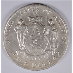 1920 MAINE COMMEN HALF DOLLAR AU