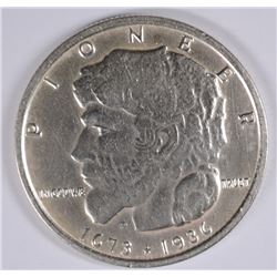 1936 ELGIN COMMEN HALF DOLLAR AU