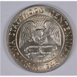 1946 IOWA COMMEN HALF DOLLAR MS-63