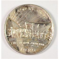 1926 OREGON TRAIL COMMEN HALF DOLLAR AU-58