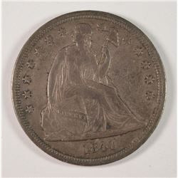 1841 SEATED DOLLAR MS-63