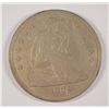 Image 1 : 1864 PROOF SEATED DOLLAR PF-63