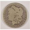 Image 1 : 1893-CC MORGAN DOLLAR G/VG