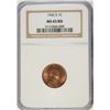 Image 1 : 1942-S LINCOLN CENT NGC MS-65 RED !!!