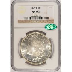 1879-S MORGAN DOLLAR NGC MS-65+ (CAC)