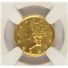 Image 2 : 1850-C $1 GOLD DOLLARNGC AU DETAILS