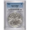 Image 1 : 2002 AMERICAN SILVER EAGLE, PCGS MS-69