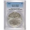 Image 1 : 2003 AMERICAN SILVER EAGLE, PCGS MS-69