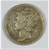 Image 1 : 1921 MERCURY DIME, F/VF   KEY DATE!
