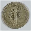 Image 2 : 1921 MERCURY DIME, F/VF   KEY DATE!