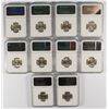 Image 2 : LOT OF ( 10 ) 1945-S JEFFERSON NICKELS, NGC  MS-66