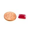 Image 1 : 6 ct & up Ruby Emerald Cut ctw 6.01
